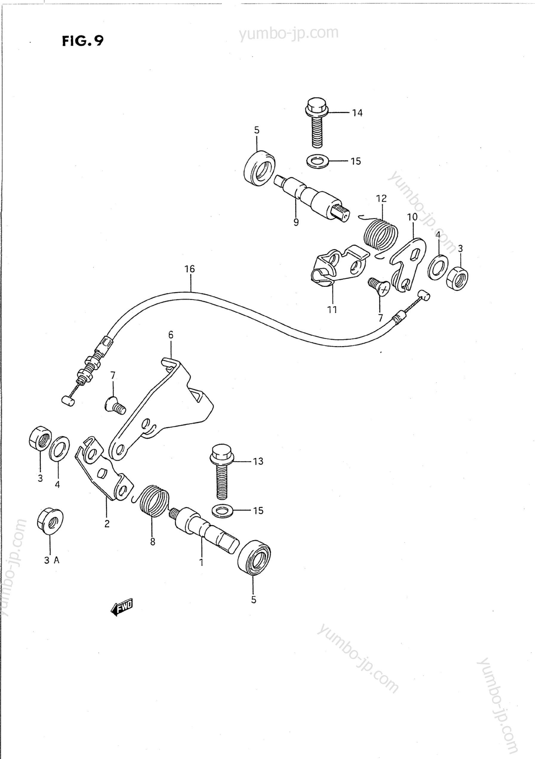 DECOMP SHAFT для мотоциклов SUZUKI Intruder (VS1400GLP) 1989 г.