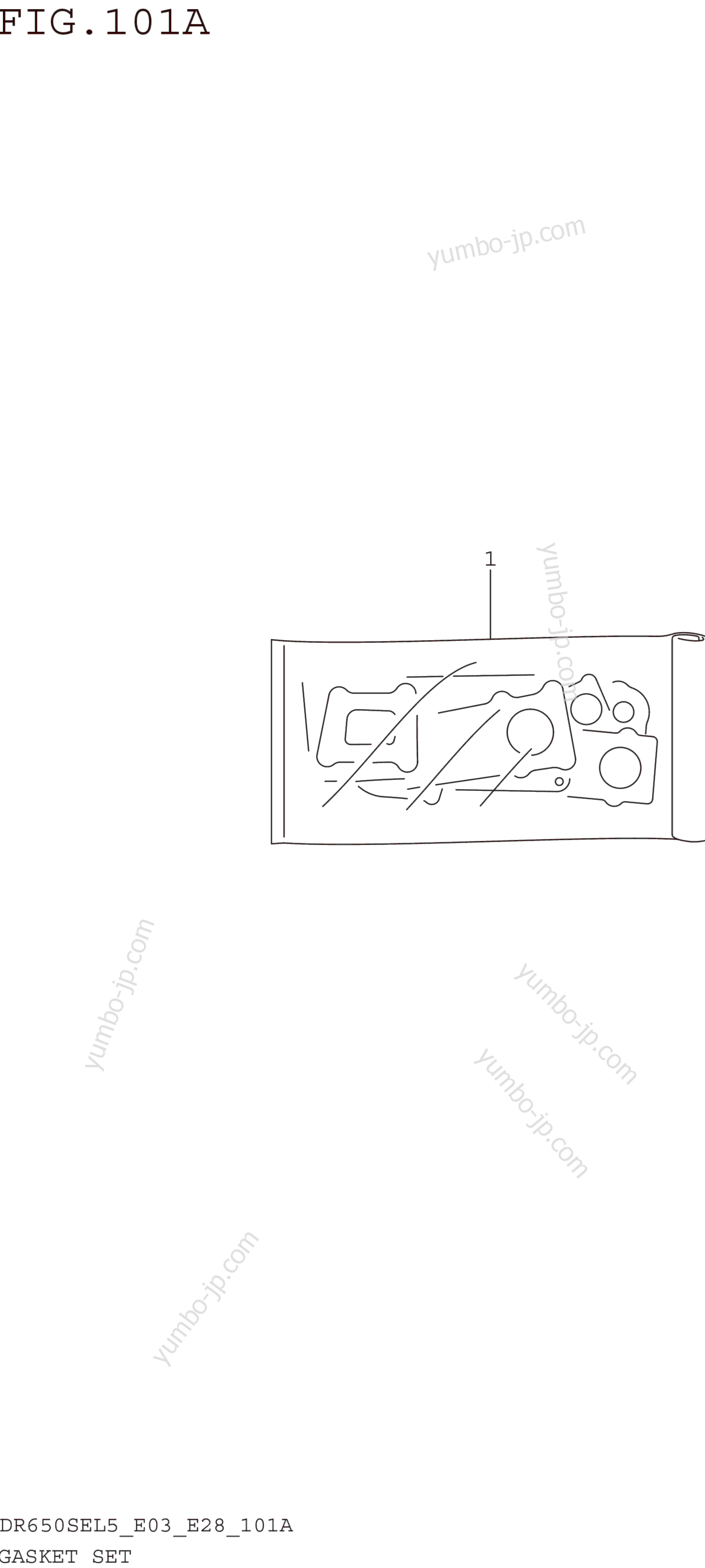 GASKET SET для мотоциклов SUZUKI DR650SE 2015 г.