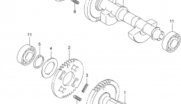 Crank Balancer for скутера SUZUKI AN6502013 year 