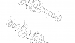Crank Balancer для скутера SUZUKI Burgman (AN650)2011 г. 