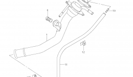 FUEL INLET для скутера SUZUKI Burgman (AN650)2011 г. 