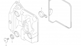 Крышка головки блока цилиндров для скутера SUZUKI Burgman (AN400A)2012 г. 