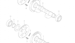 Crank Balancer для скутера SUZUKI Burgman (AN650)2005 г. 