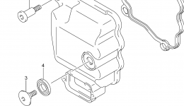 Крышка головки блока цилиндров для скутера SUZUKI UH200A2014 г. 