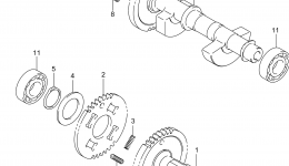 Crank Balancer для скутера SUZUKI AN650Z2014 г. 