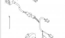 GRIP HEATER SET (OPTIONAL) (AN650L4 E33) for скутера SUZUKI AN650Z2014 year 