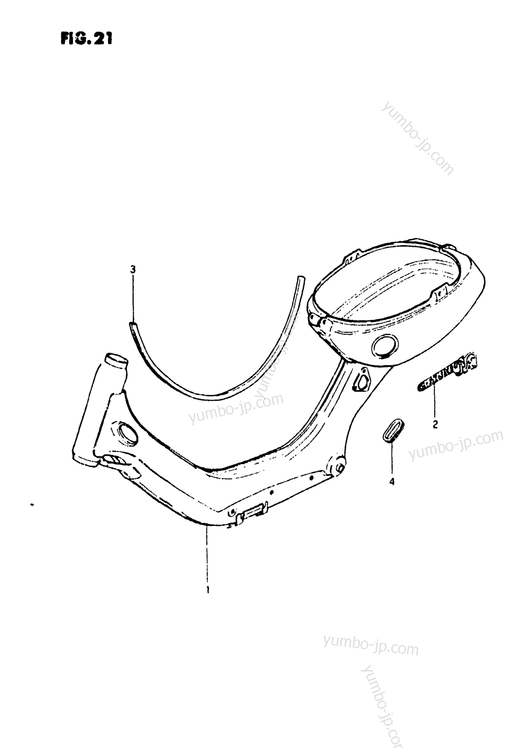 FRAME (MODEL X : F.NO.3102978) for scooters SUZUKI FA50 1981 year