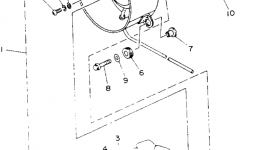 Blower для квадроцикла YAMAHA KODIAK 4WD (YFM400FWE_)1993 г. 