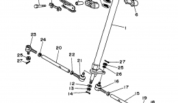 Steering для квадроцикла YAMAHA BREEZE (YFA1K)1998 г. 