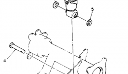 Rear Shocks для квадроцикла YAMAHA KODIAK 4WD (YFM400FWE_)1993 г. 