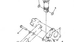 Rear Suspension для квадроцикла YAMAHA WOLVERINE (YFM35FXJ)1997 г. 