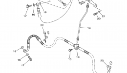 FRONT MASTER CYLINDER for квадроцикла YAMAHA BRUIN 250 2WD (YFM25BV)2006 year 