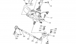 Steering для квадроцикла YAMAHA GRIZZLY 700 FI EPS SE (YFM700PSEB)2014 г. 