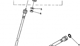Измерительные приборы для квадроцикла YAMAHA MOTO-4 (YFM350ERG)1995 г. 
