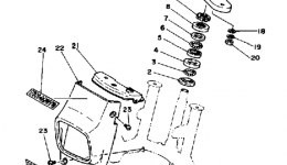 Steering для квадроцикла YAMAHA YT175J1982 г. 