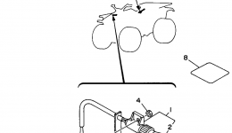 Electrical Alternate для квадроцикла YAMAHA KODIAK 4WD (YFM400FWJ)1997 г. 