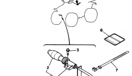 Alternate (Electrical) для квадроцикла YAMAHA BIG BEAR 4WD (YFM350FWF_)1994 г. 