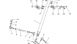 Steering для квадроцикла YAMAHA YFZ450R SPECIAL EDITION (YFZ450RSER)2014 г. 