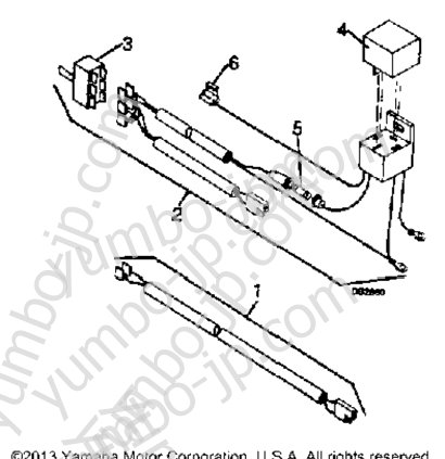 Electrical Components для квадроциклов YAMAHA YFP350U ATTACHMENTS (RC42) 1989 г.