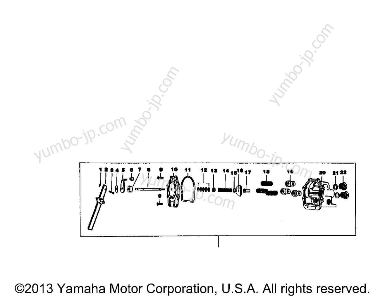 Boom Control Valve for ATVs YAMAHA YFP350U ATTACHMENTS (B24) 1987 year