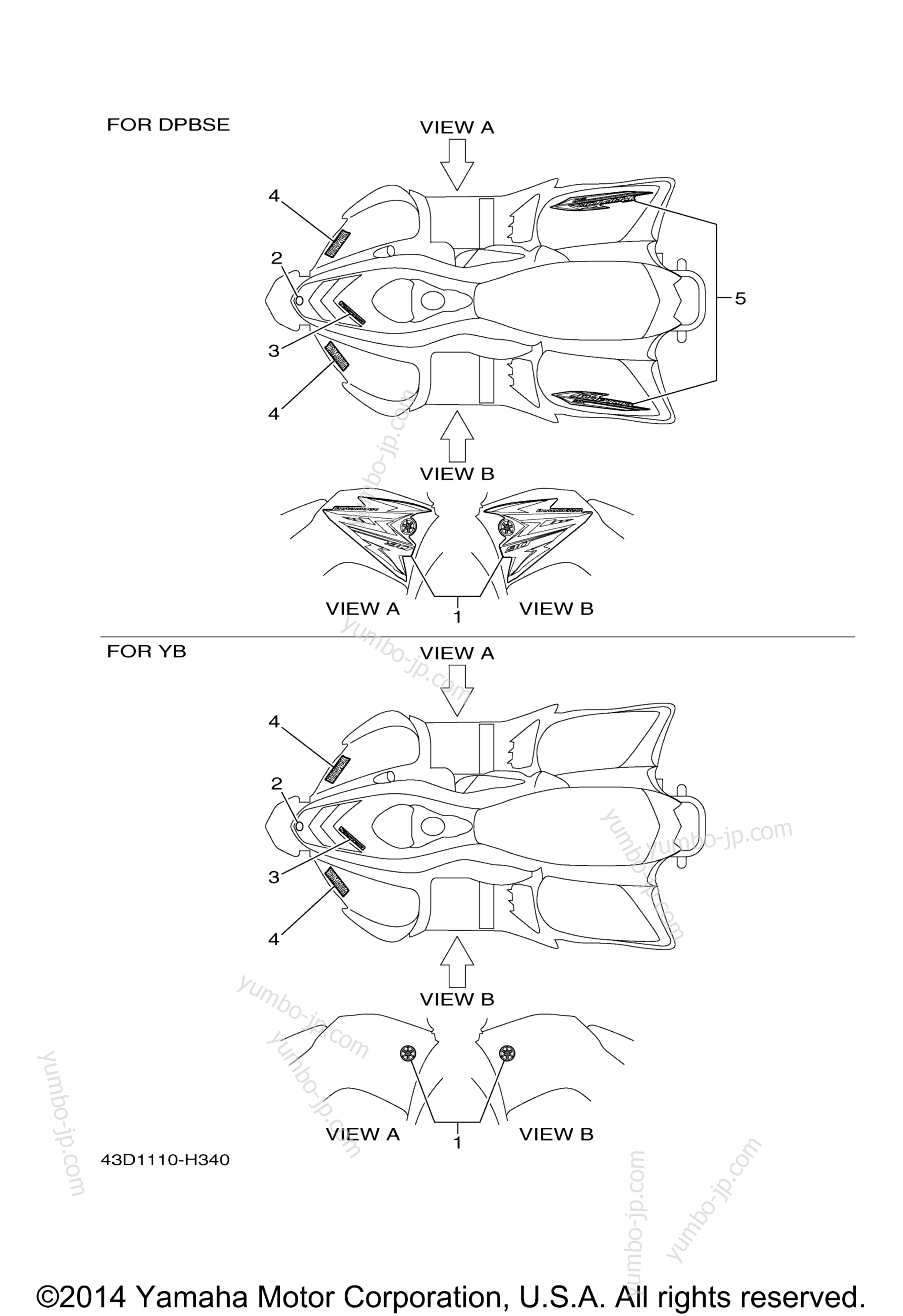 Graphics для квадроциклов YAMAHA RAPTOR 90 (YFM90RYL) 2009 г.