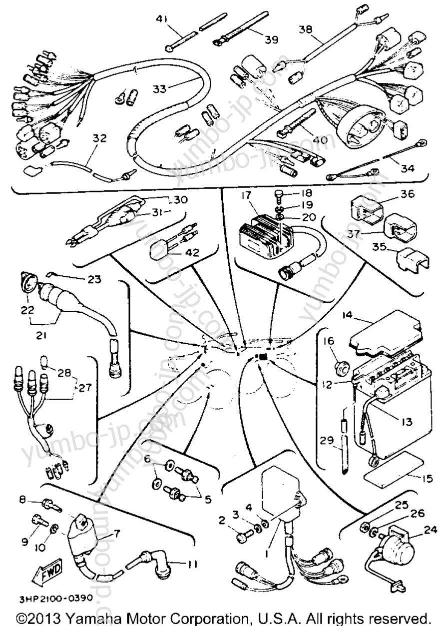 Electrical 1 для квадроциклов YAMAHA MOTO-4 (YFM350ERE) 1993 г.