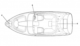 Graphics for катера YAMAHA SR230 (SRT1000D)2005 year 
