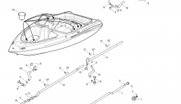 Deck Drain Fittings для катера YAMAHA SR230 (CALIF) (SRT1000CB) CA2003 г. 