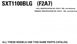 Models In This Catalog для катера YAMAHA AR230 HO CA & NY (SXT1100ALG) CA2008 г. 