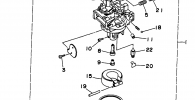 Carburetor 3 Yg4600dx Manual Choke