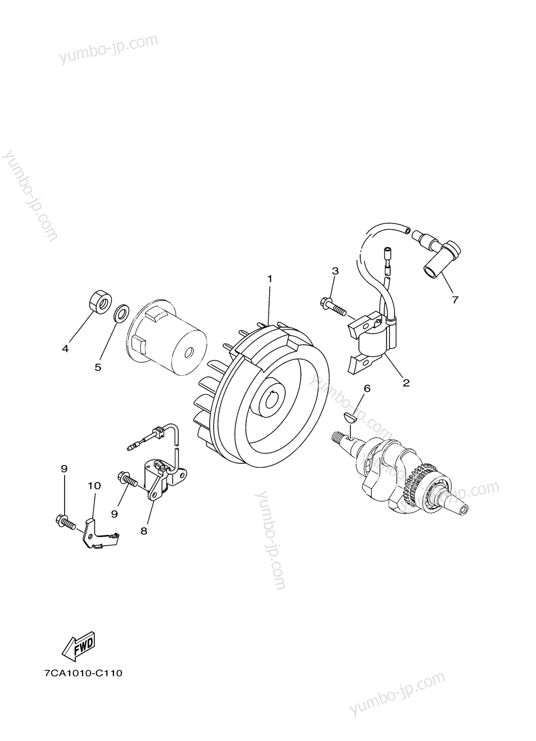 MAGNETO for Generators YAMAHA EF2600C 