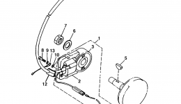 Electrical для картинга YAMAHA KT100S RACE CART ENGINE (KT100SD)1996 г. 