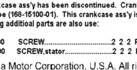 Crankcase (Notes Only)