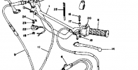 Handlebar - Cable Gt80e - Gt80e~009161 - Gt80f