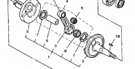 Crankshaft-Piston (Yz80l)