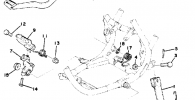Stand-Footrest-Brake Pedal