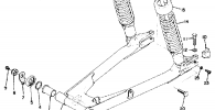 Rear Arm - Rear Cushion - Chain Case