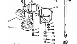 Измерительные приборы для мотоцикла YAMAHA FZ600U1988 г. 