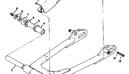 Rear Arm - Chain Case для мотоцикла YAMAHA DS71972 г. 