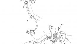 Handle Switch Lever для мотоцикла YAMAHA ROAD STAR SILVERADO S (XV17ATSEG)2014 г. 