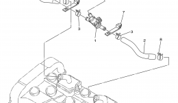 Air Induction System for мотоцикла YAMAHA FZ6R (FZ6RFR)2015 year 