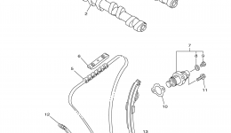 Camshaft Chain for мотоцикла YAMAHA FJR1300ES (FJR13ESF)2015 year 