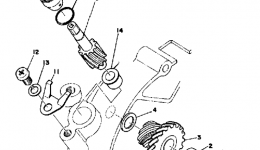Tachometer Gear for мотоцикла YAMAHA DT125B1975 year 