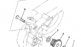 Tachometer Gear for мотоцикла YAMAHA DT125E1978 year 