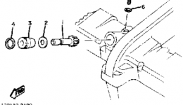 Tachometer Gear for мотоцикла YAMAHA XS400K1983 year 