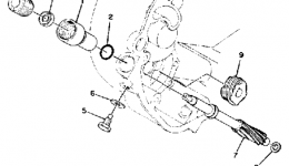 Tachometer Gear for мотоцикла YAMAHA XS650SH1981 year 