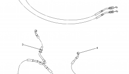 Alternate Hoses Cables для мотоцикла YAMAHA RAIDER SCL (XV19SCLDC) CA2013 г. 