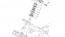 Steering для мотоцикла YAMAHA SUPER TENERE (XTZ12DCG) CA2013 г. 
