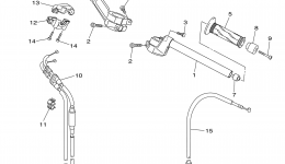 Steering Handle Cable for мотоцикла YAMAHA BOLT C SPEC (XVS95CRFS)2015 year 