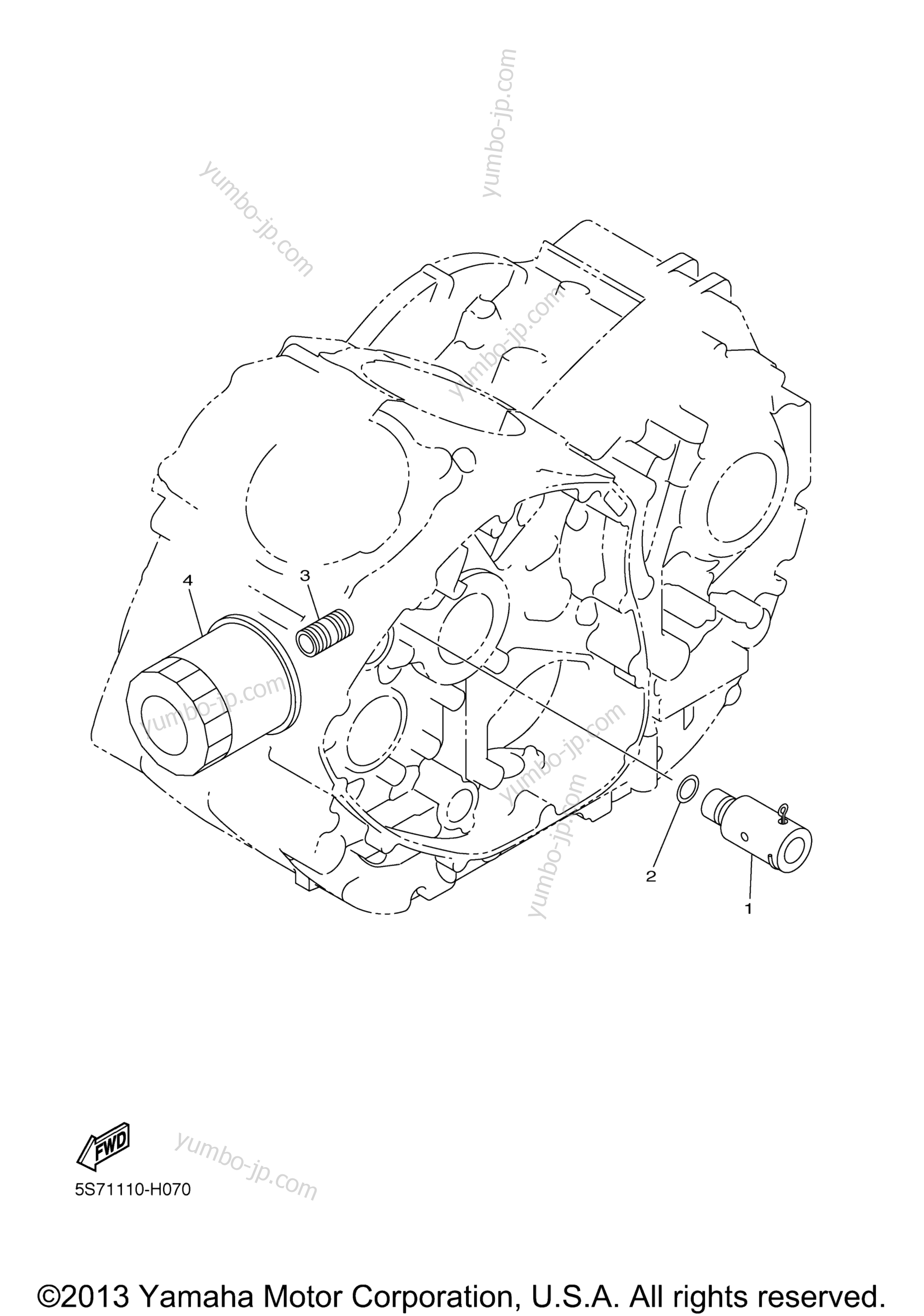 Oil Cleaner для мотоциклов YAMAHA V STAR 950 (XVS95YCB) CA 2009 г.